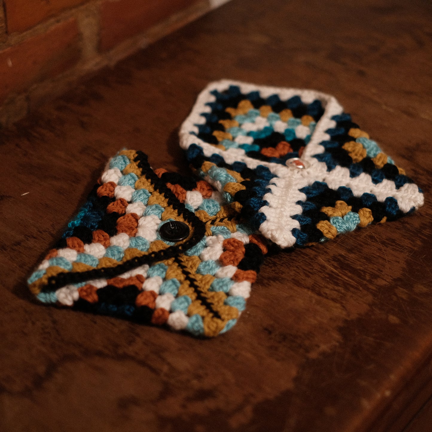 Granny square sleeve (envelope-style)