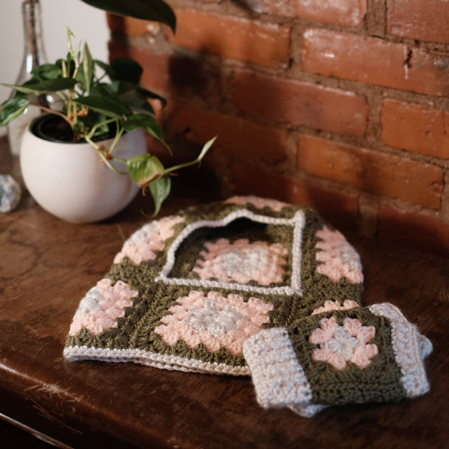 Balaclava & Fingerless Gloves